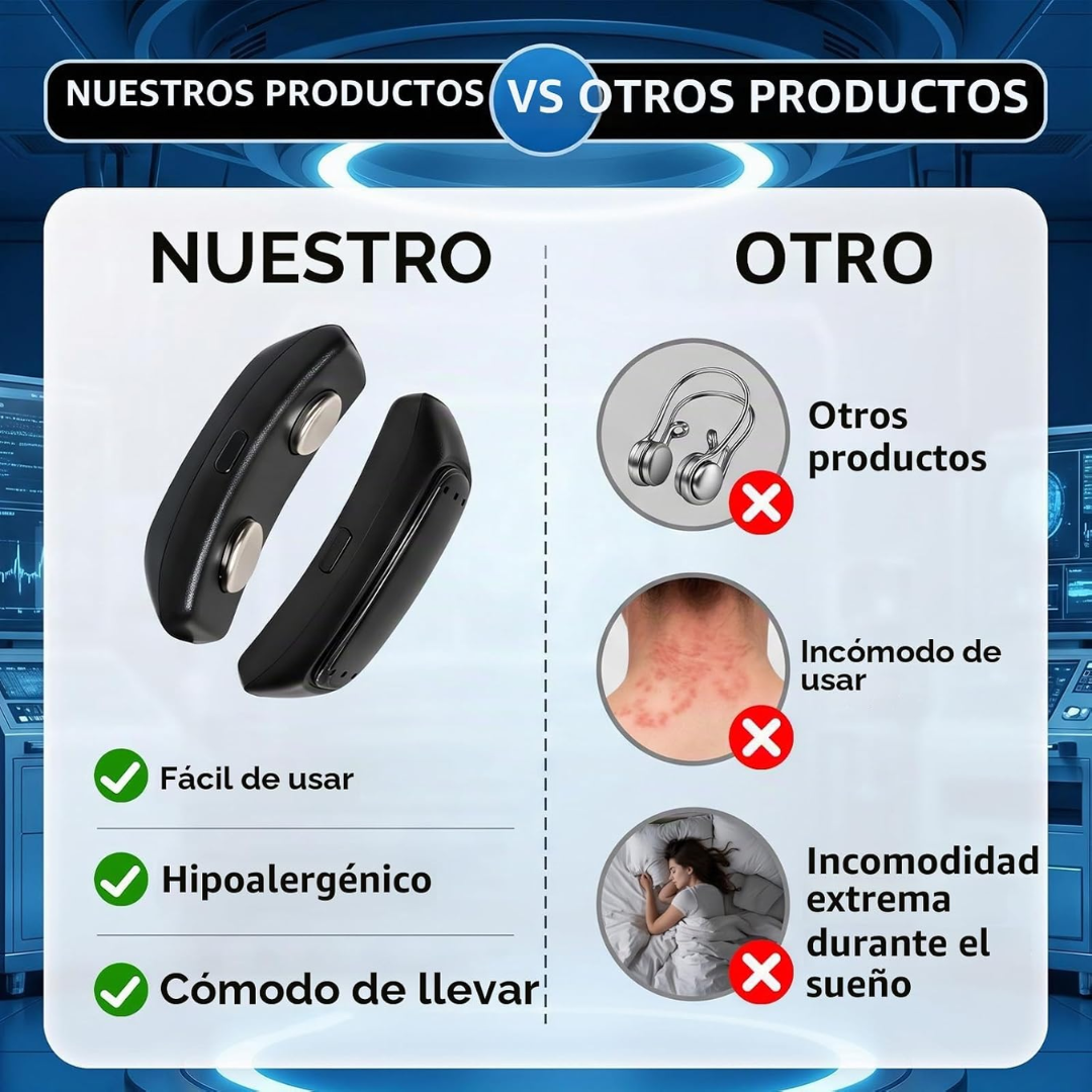 Silenox™ Dispositivo Antirronquidos Inteligente